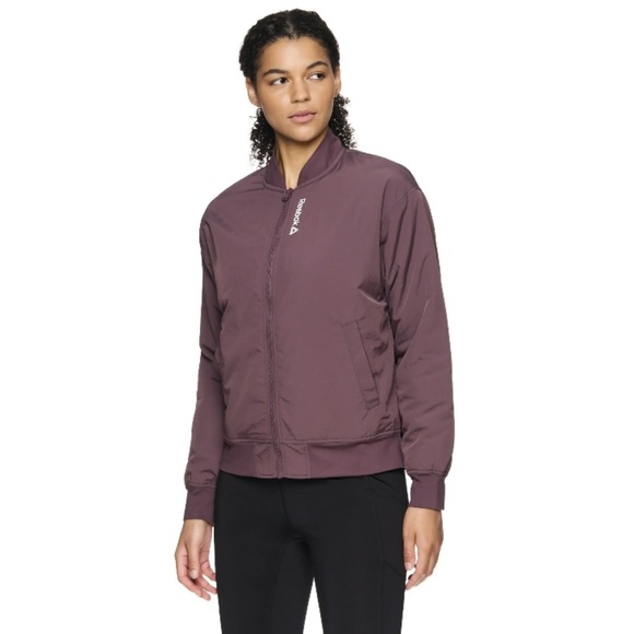 🆕 REEBOK Women's Bomber Jacket NWT Size XL - Picture 2 of 4